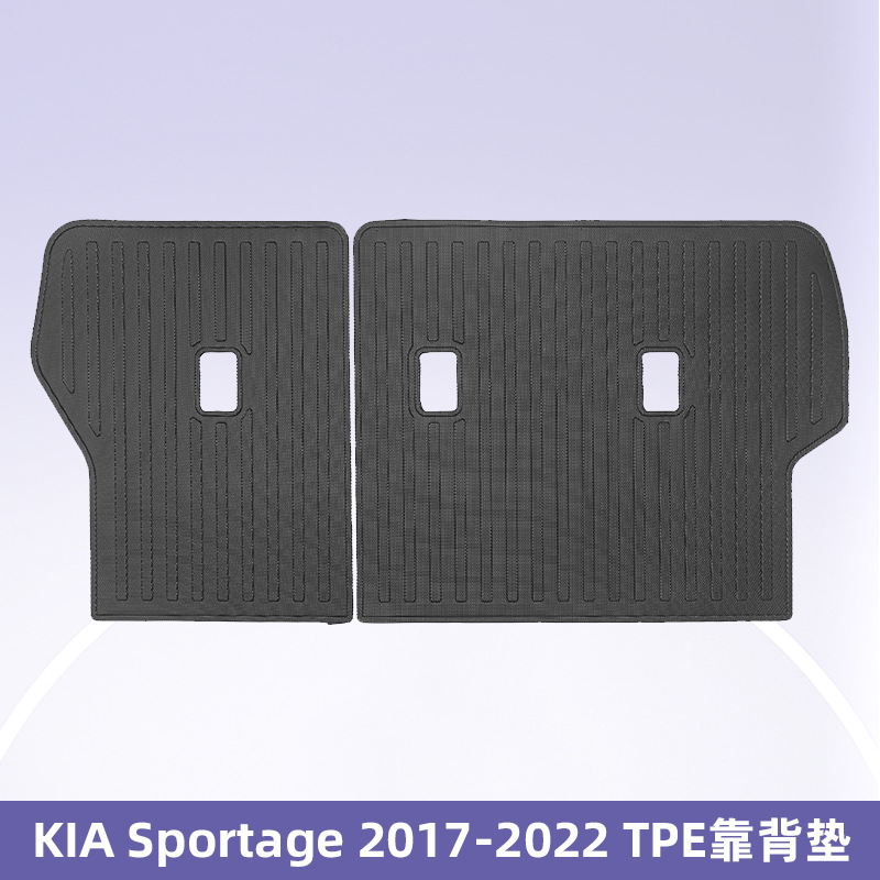 Para KLA Sportage 2017 - 2022 3D todo el tiempo TPE almohadilla de pie almohadilla de maletero