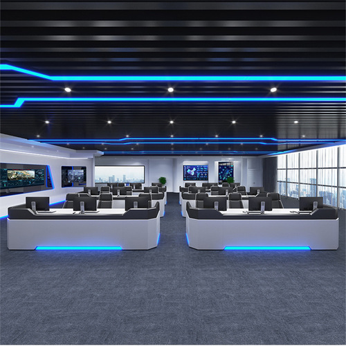 Painted Control Console Command Monitoring Console Operating Console Multimedia Control Desk Workbench Dispatch Console Operating Console