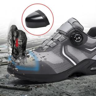 2025 Spring and Autumn Rotating Buckle New Anti-Puncture and Anti-Smash Steel Toe Men's and Women's Labor Protection Shoes Safety Construction Site Welder Shoes