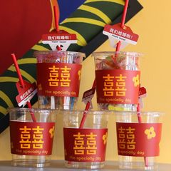 カップバッグ ウェディングキャンディ ウェディングキャンディカップ ウェディングキャンディ包装 ミルクティー クリエイティブウェディングバンケット ウェディングキャンディ インターネットセレブボックス 婚約透明