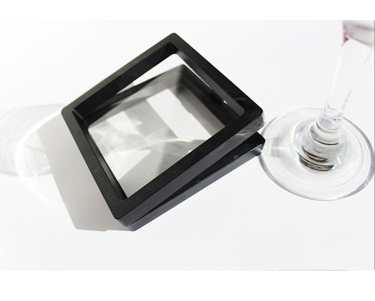 22g Weight White, Black Color Pe Film Suspension Box Anti-oxidation Earrings Jewelry Transparent Display Box 2