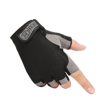 骑行手套男女网布谍网透气半指登山户外战术特种兵防滑耐磨漏指头