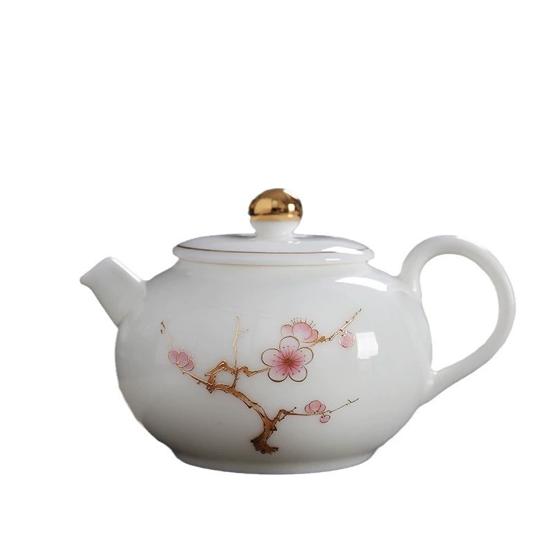 Tea set, tea cup for office, teapot, light luxury style