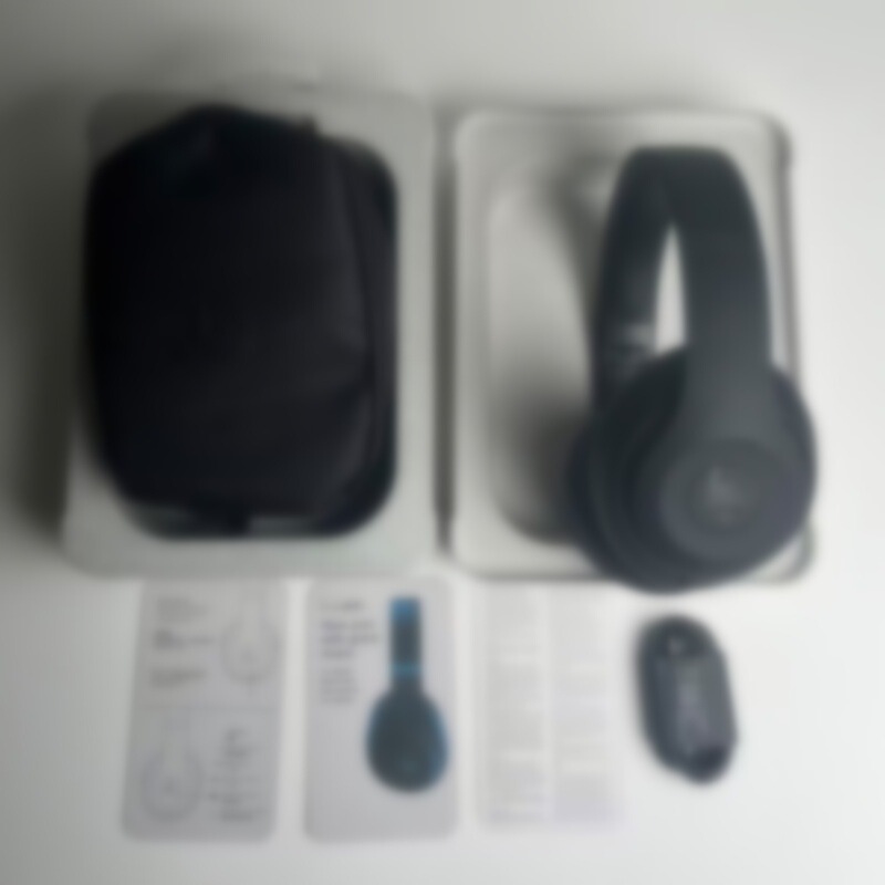 Cross-Border Applicable Beats-Studio Pro Noise-Cancelling High-End Bluetooth Wireless Headphones with Pop-Up Window, Paper Pulp Box, Leather Case