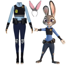 朱迪套装成人疯狂动物城cosplay服兔子cos服兔子拟兔女警cos服装