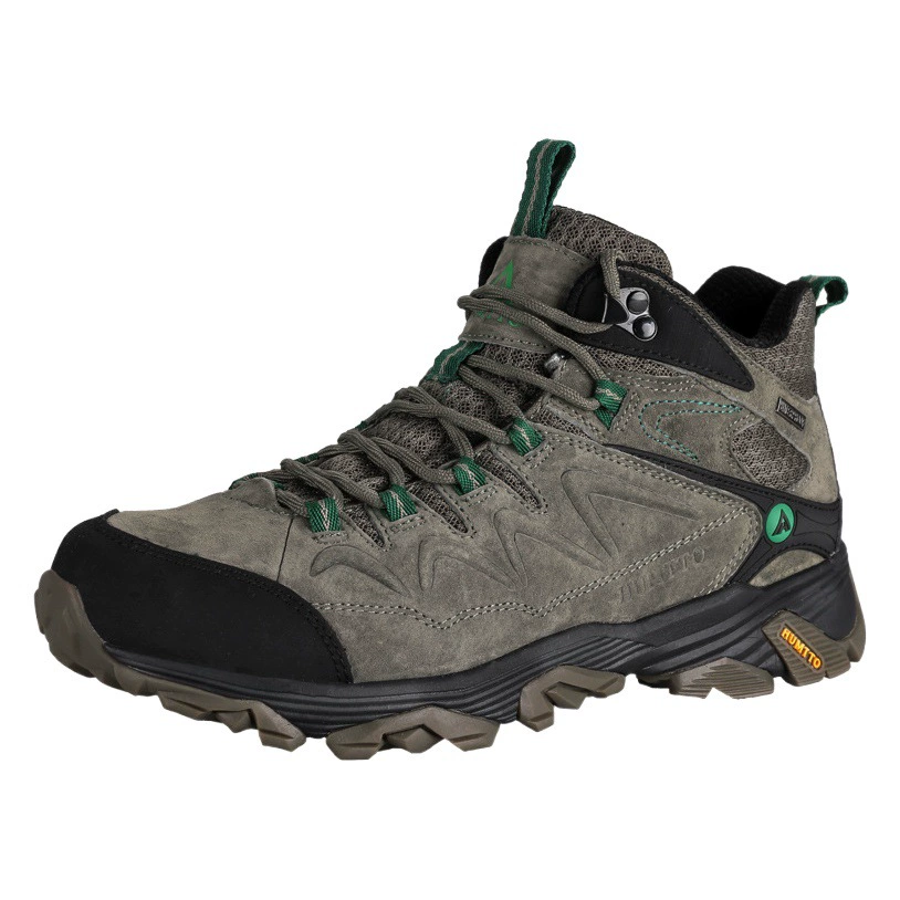 Мужская обувь на открытом воздухе мужская обувь осень-зима высокая походная обувь противоскользящая обувь для беговых гонок износостойкая водонепроницаемая профессиональная обувь для альпинизма