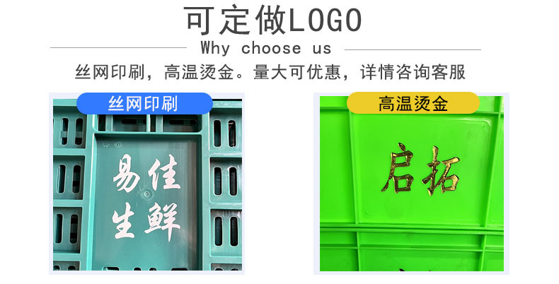 塑料折叠箱500-300带盖折叠周转箱加厚折叠胶框