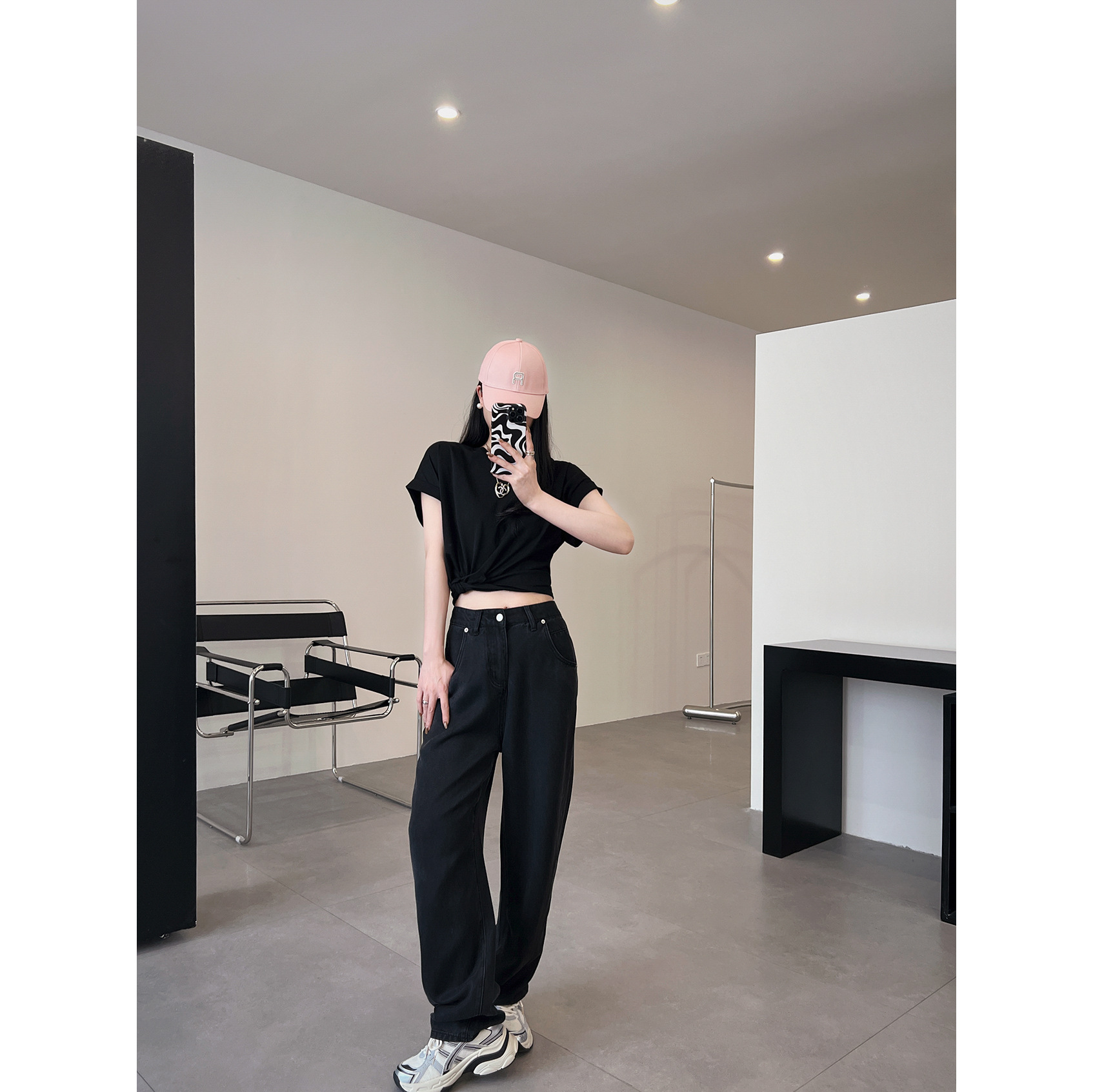 IOO LYOCELL JUST-NEEDS 딥 청바지 유행 슬리밍 배 모양의 작은 여성의 여름 하렘 바지