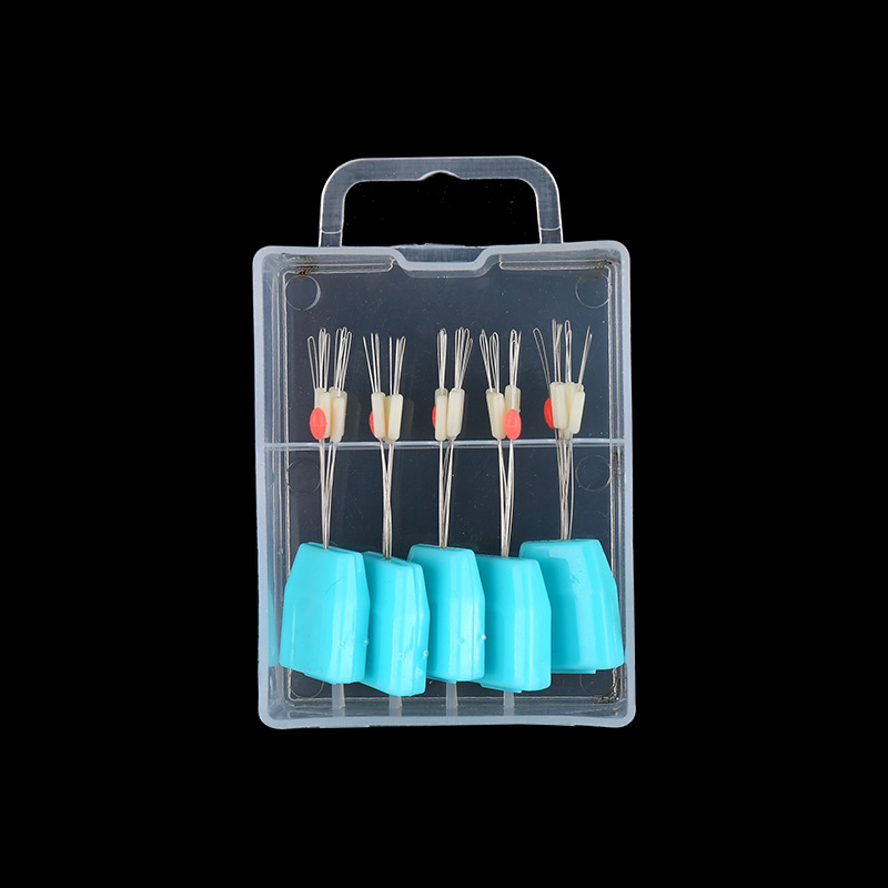 批發透明硅膠圓柱型套盒7+1太空豆台釣線組配件競技硅膠直柱橄欖