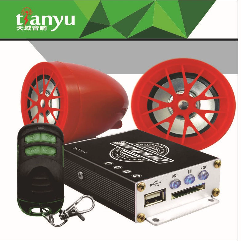 TY-908C кнопка MP3 противоугонная сигнализация мотоцикл стерео mp3 автомобильная карта вставки мотоцикл динамик