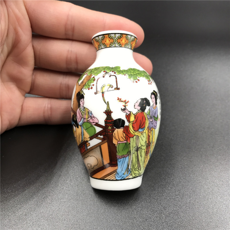 中国風陶磁器青花磁器花瓶冷蔵庫に記念品を貼った家庭装飾品ビジネスは老外ギフト磁石大を送る|undefined