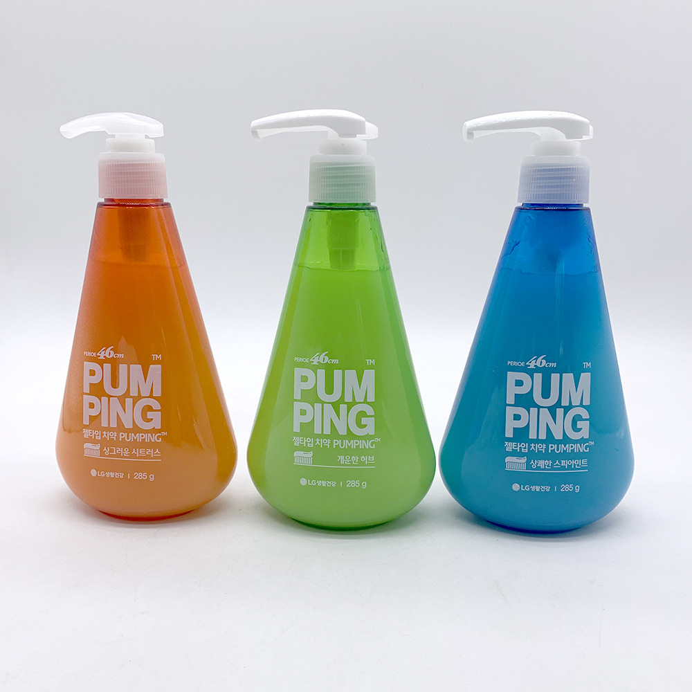 LG Biaopai Pin pumping pressurized liquid toothpaste with mint flavor, 285g, imported from South Korea