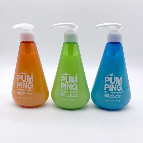 LG Biaopai Pin pumping pressurized liquid toothpaste with mint flavor, 285g, imported from South Korea