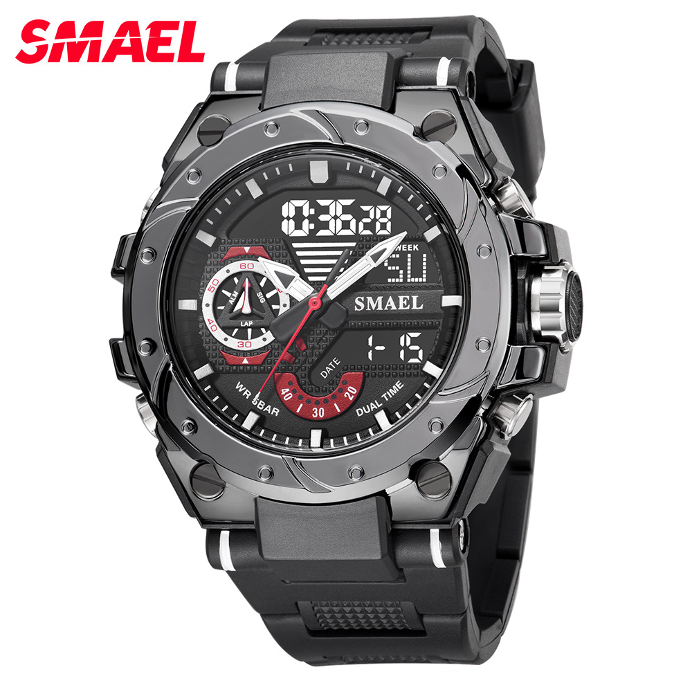 SMAEL Smair 8060 personalidad fresca impermeable deportes aleación reloj de los hombres transfronteriza e-commerce reloj electrónico