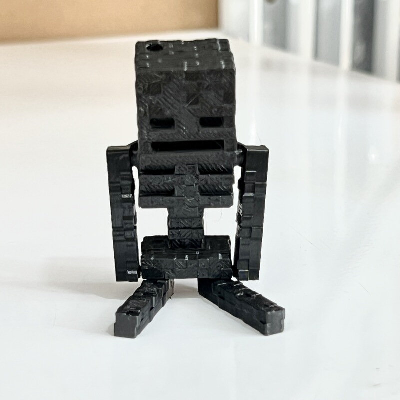 Cross-border Explosive 3D Printing My World Game Peripheral Doll Toy Doll Model Keychain Pendant Decoration