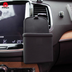 Flash World Car Air Vent Storage Bag Car Organizer Hanging Bag Silicone Durable Hook Style Car Phone Bag