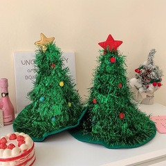 クロスボーダー爆型クリスマス帽子供成人親子服装頭飾り雰囲気感クリスマスパーティー道具演技帽
