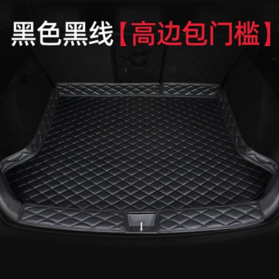 Trunk Mat – accessories, full-coverage trunk mat - high-sided-threshold-modelblack-with-black-stitching-default-item