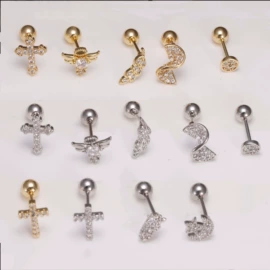 脐饰;耳环;耳廓、耳扩