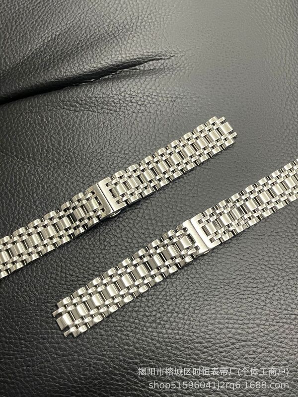 Mia Qibao ソリッドスチールストラップバタフライバックル 20MM ステンレススチールストラップピースイヤーに適しています。|undefined