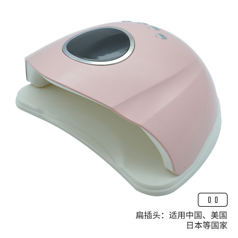 Lámpara de manicura transfronteriza de alta potencia de 180W, luz de fototerapia de manicura de inducción inteligente, lámpara UV de horneado especial para manicura