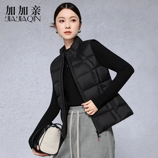 【商场同款】26秋新品排骨羽绒服ykk拉链轻户外收腰90鹅绒马甲111