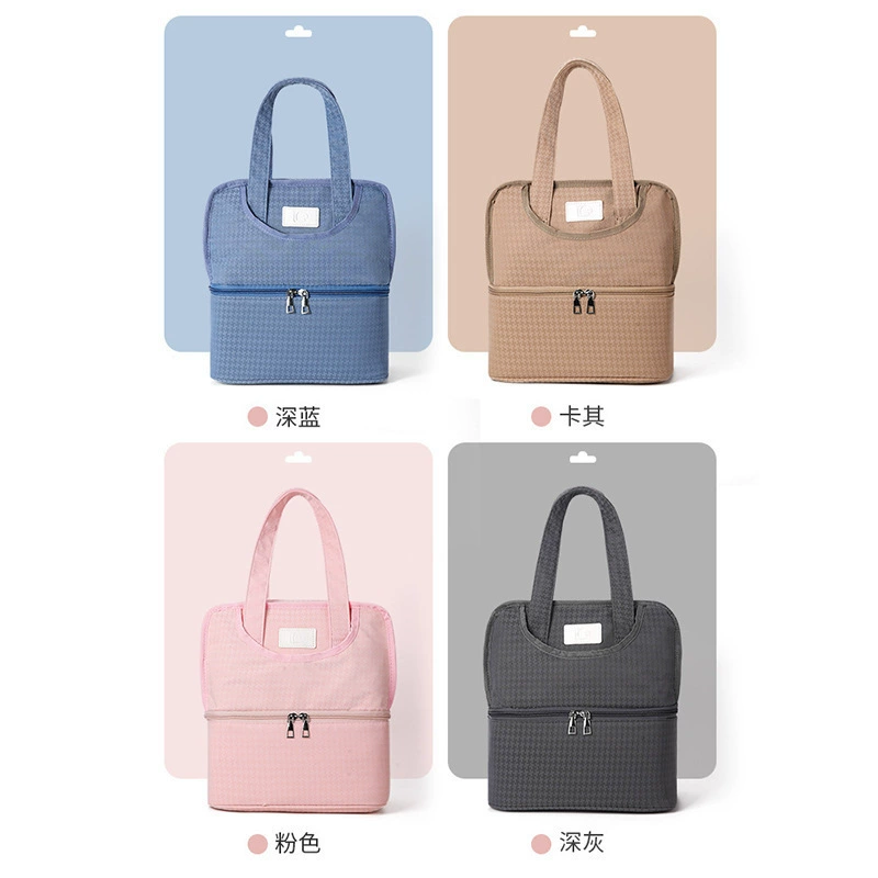 Новая портативная сумка для мамы, легкая и повседневная сумка через плечо для прогулок, простая и модная многофункциональная термоизоляционная сумка для молока для мамы.