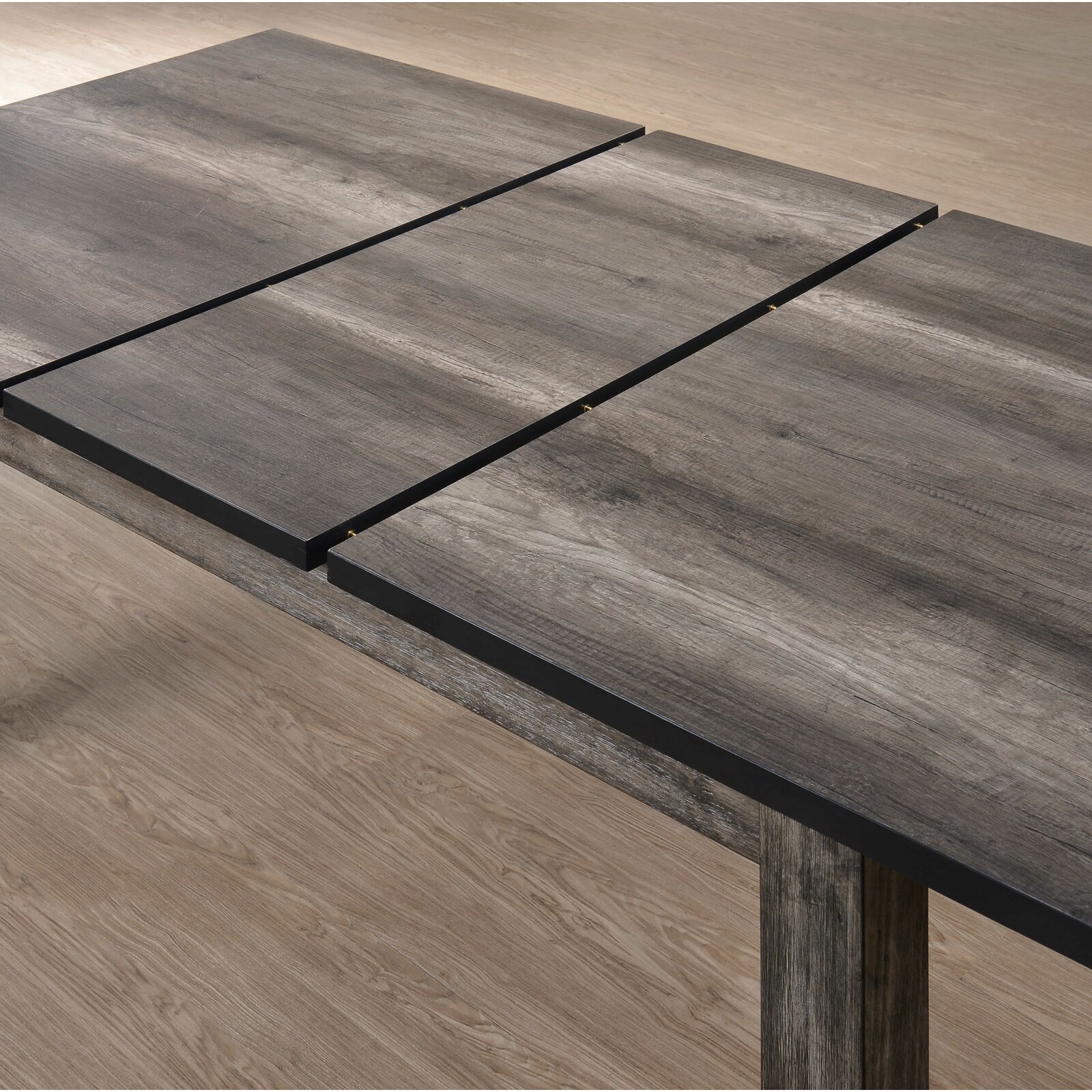 Mesa de comedor de madera extensible extensible MDF mesa de comedor ligera de lujo de alta calidad moderna simple mesa de comedor silla