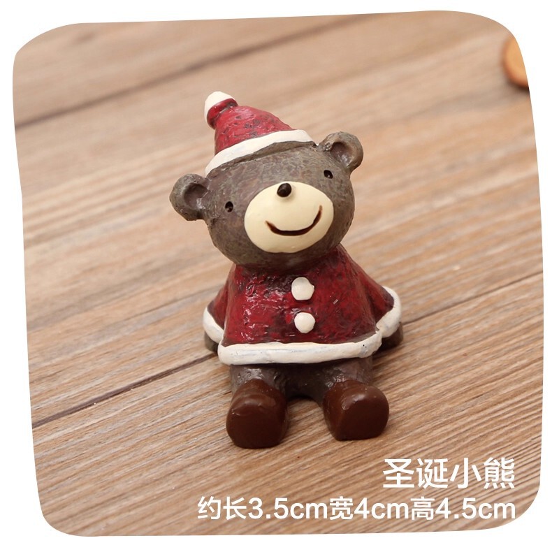 卸売りサンタクロース雪だるまヘラジカのデスクトップクリスマス雰囲気装飾装飾クリスマス樹脂振り子撮影道具|undefined