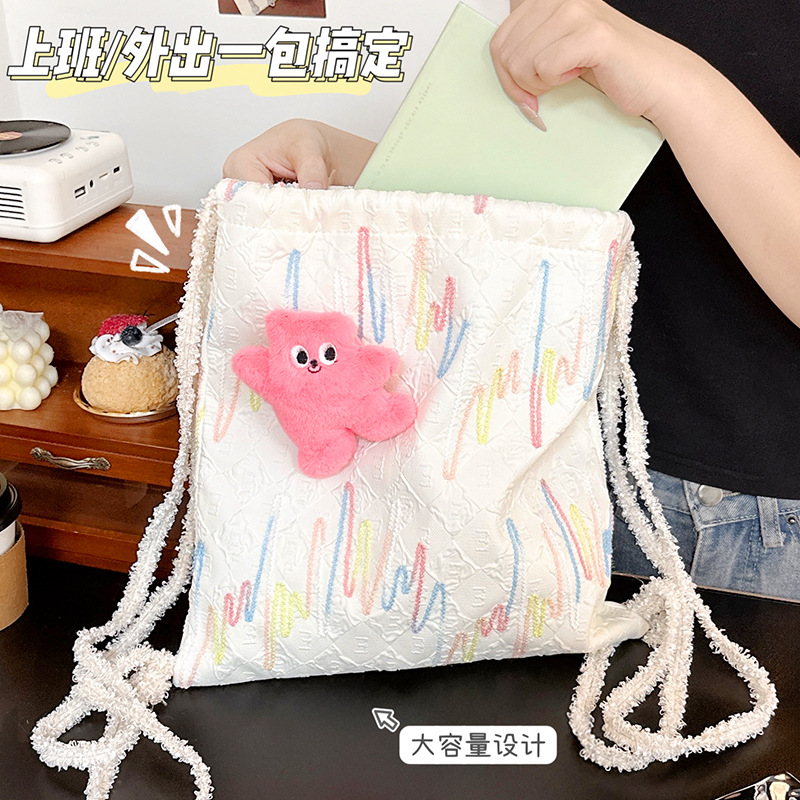 Mochila de viento de fragancia original de la cultura de Jiangxi, bolsas de almacenamiento de estudiantes, bolsas de estudio de gran capacidad, mochila de viaje de niñas al por mayor