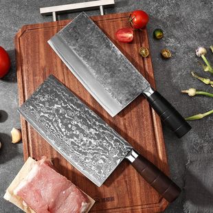 Forged Damascus 67-Layer Damascus Steel Chef Mulberry Knife Cutting Knife Hotel Chef Special Meat Cutting