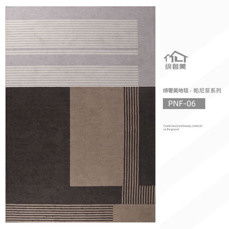 La fuente de la fábrica, la alfombra de la sala de estar, la manta de la mesa de centro del hogar, el dormitorio es resistente a la suciedad y fácil de cuidar.