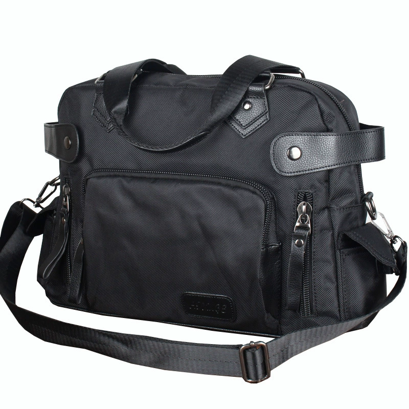 One-shoulder bag for leisure for traveling, oxford cloth, Korean style
