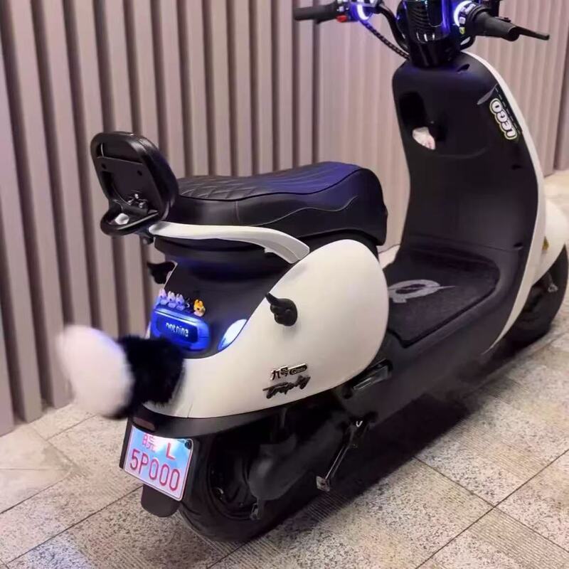Electric Vehicle Car Rear Decoration Sound-Activated Moving Animal Tail Fox Tail Velcro Detachable Toy Electric Vehicle Car Rear Decoration Sound-Activated Moving Animal Tail Fox Tail Velcro Detachable Toy