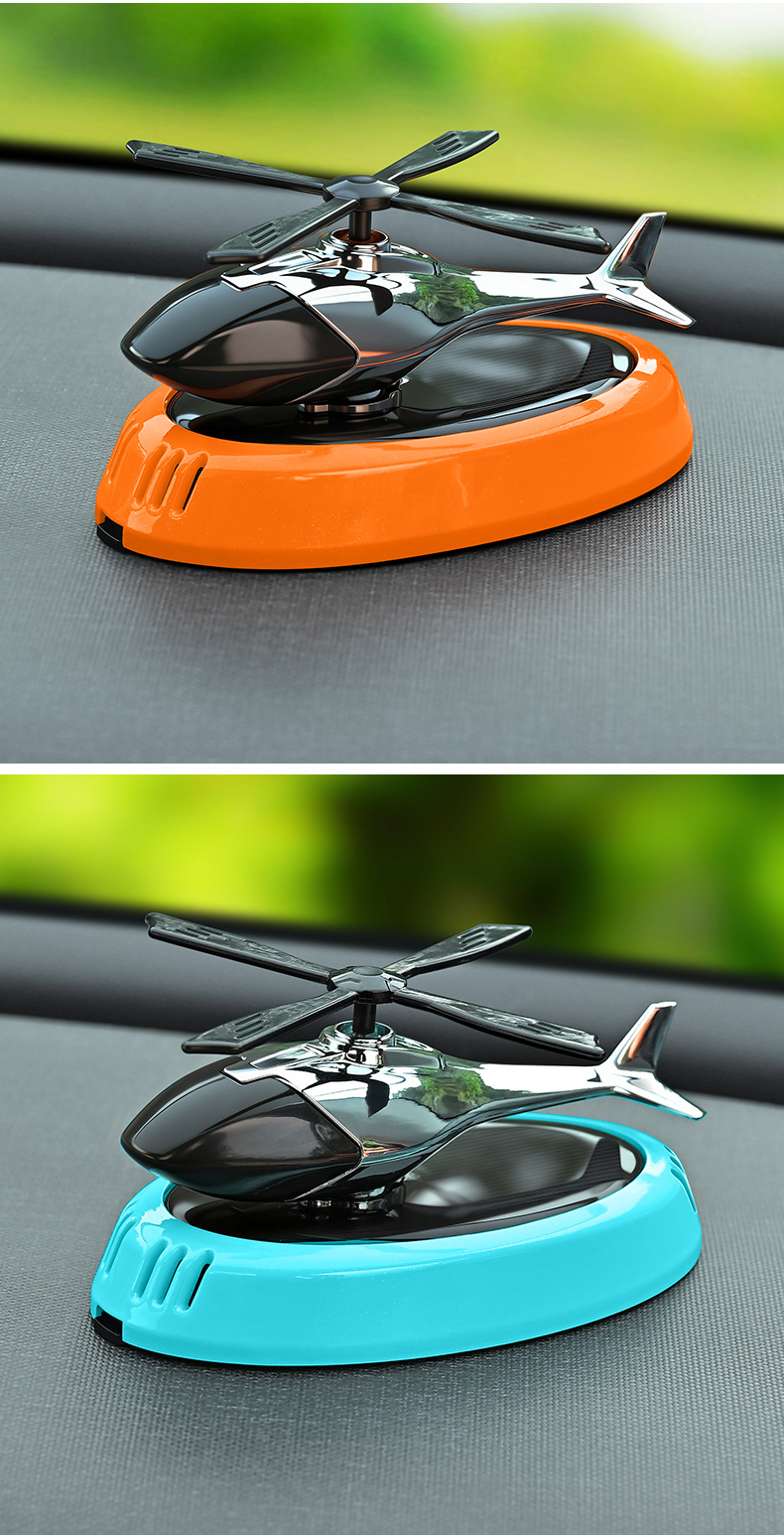 [Cross-Border] New Car-Mounted Solar-Powered Airplane-Shaped Fragrance Diffuser, Car Perfume Holder, Dashboard Decoration, Odor Removal