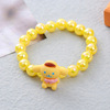 Fresh cute children's jewelry, cartoon beaded bracelet, Korean style