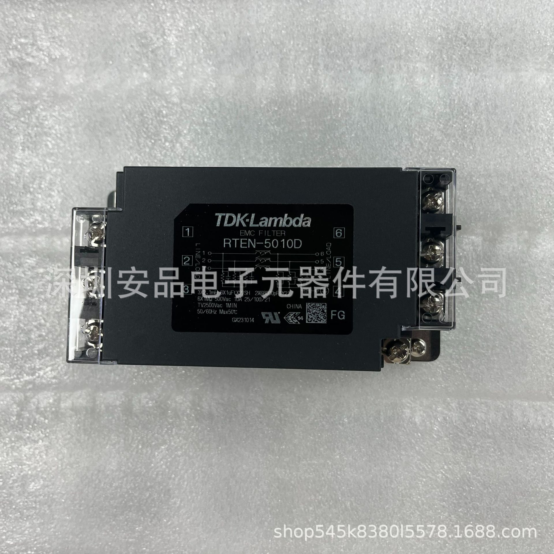 RTEN-5010现货原装TDK-LAMBDA EMC噪音滤波器RTEN-5030D