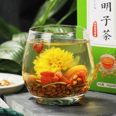 Wanming nourishing chrysanthemum and cassia seed tea, light bamboo leaf, honeysuckle, wolfberry, kumquat, chrysanthemum tea, healthy tea triangle bag