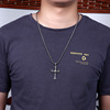 Necklace, men's pendant, trend accessory, silver 925 sample