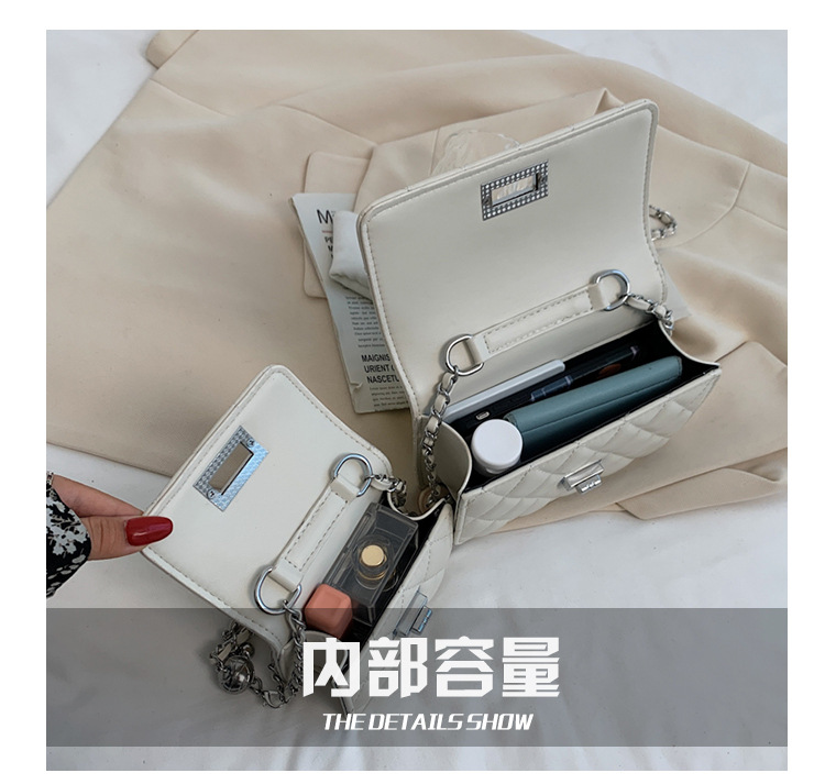 Mini small bag Women's bag 2025 New style trendy small bag, stylish and versatile, commuter style chain single-shoulder crossbody bag undefined