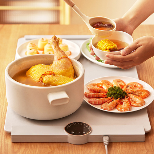 Life Element N1 Flexible Folding Warm Plate Food Keeping Plate Multifunctional Square Dining Table Home Warm Plate Keeper