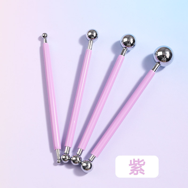 알약 스틱 보라색 4 opp 가방