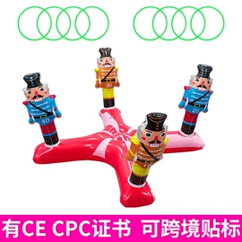 水上充气床;其他充气玩具;游泳圈