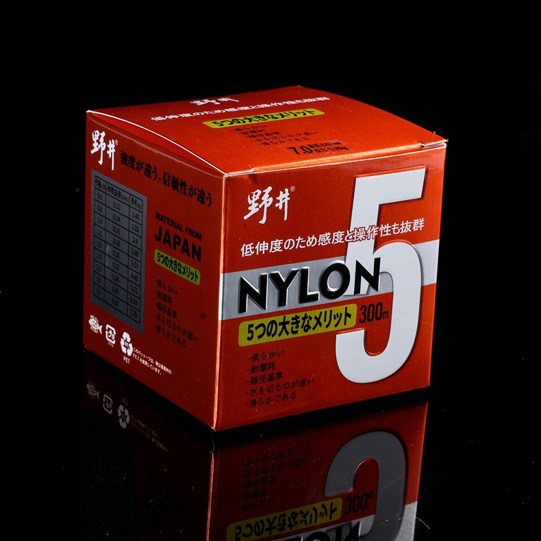 Ventas de fábrica pozo salvaje 300 m línea principal de sublínea transparente línea de nylon de seda cruda japonesa línea de lanzamiento de polos marinos al por mayor