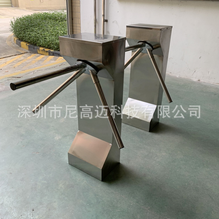 超市手动三辊闸,佛山广州中山商场单向通道闸,超市入口机械挡闸机