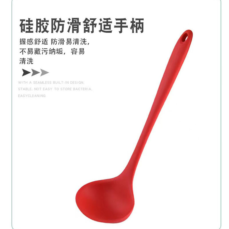 Children's mini silicone kitchenware set baby food supplement kitchen utensils 8-piece non-stick pan small silicone spoon
