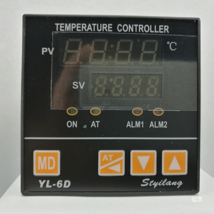 Thermostat Yl-6D Digital Display Digital Oven Oven Heating Tube Program Curve Pid Temperature Controller E Type