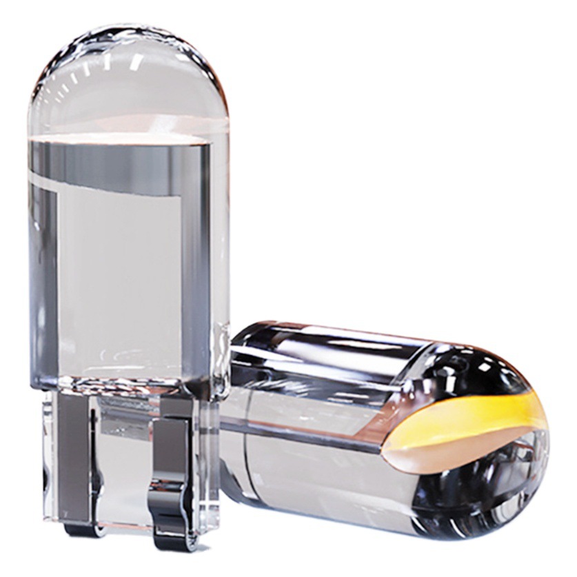 Bombilla LED COB T10 de 24V para matrícula, luz de lectura o cola, iluminación de motocicleta modificada