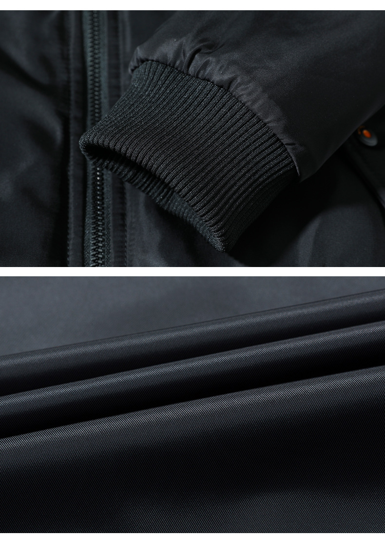 Men's Casual Pilot Jacket For Autumn And Winter Thickened Cotton_voghion.com
