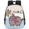 Pusheen13 inch double layer black-06